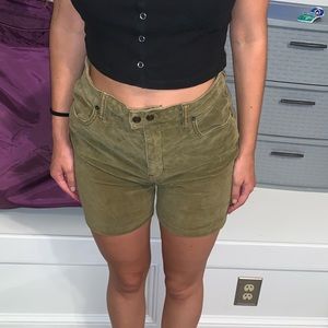 Free people corduroy shorts